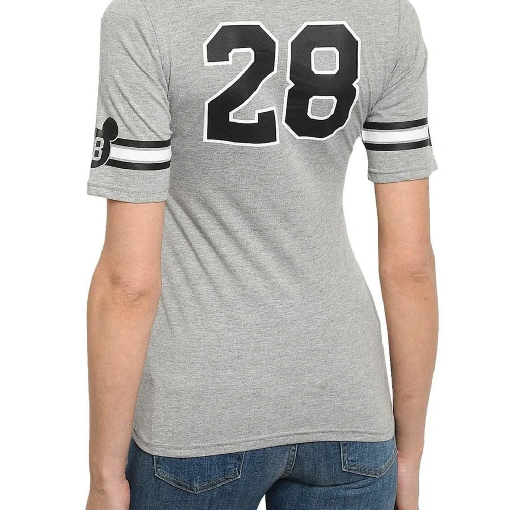 DISNEY SQUAD T-SHIRT FRONT & BACK GRAPHIC FITTED - Picture 4 of 4